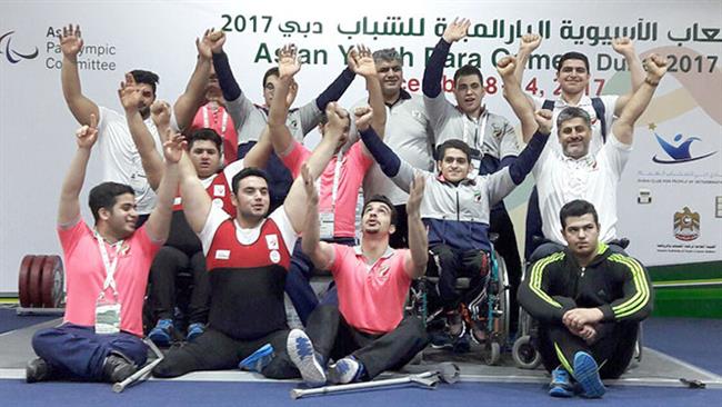 Iranian para powerlifters crested in Asian Games