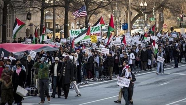 Pro-Palestine activists rally in Washington