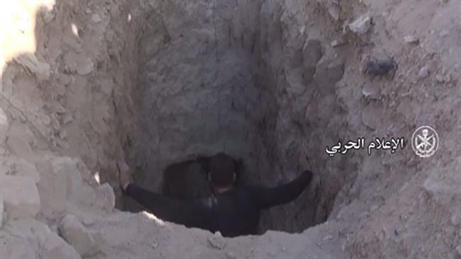 Syrian forces destroy 300m terrorists’ tunnel: Video