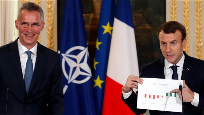 Macron défend l'OTAN 