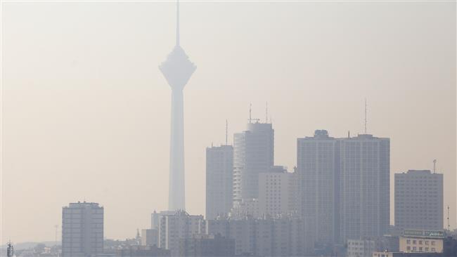 Air pollution choking residents in Iran’s capital Tehran 