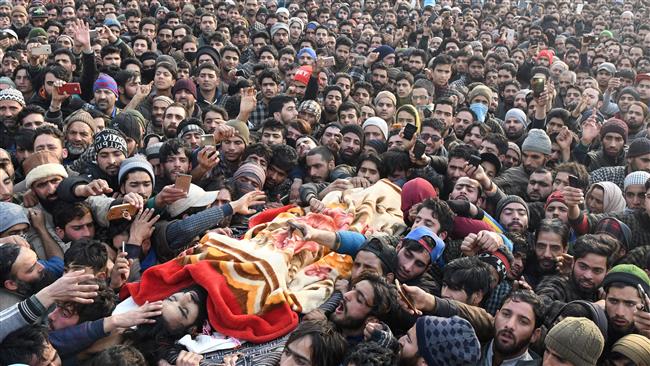 Violence surge leaves three dead in Kashmir