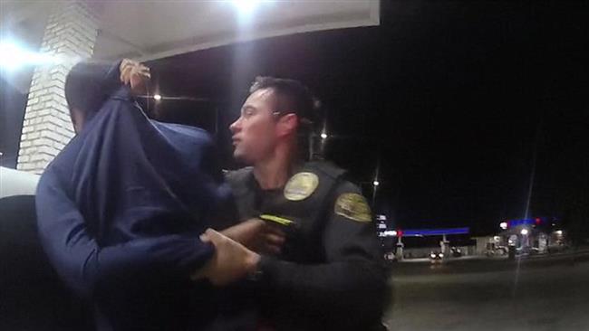 US police break black man's leg during violent arrest