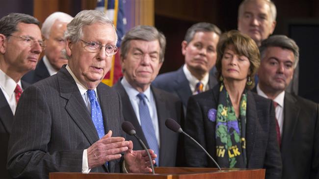 Senate Republicans approve sweeping tax overhaul