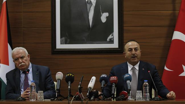 Turkey, Palestine FMs rebuke US ahead of UN vote