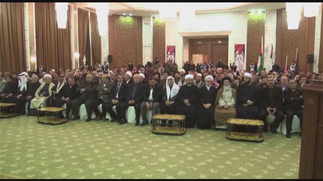 Confab in Syrian capital voices solidarity with Palestine