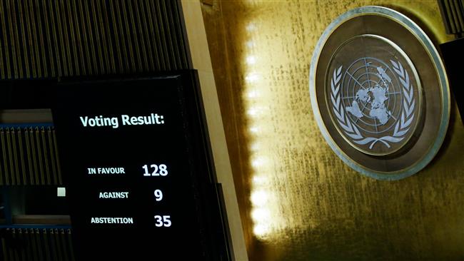UN vote on al-Quds big defeat for US: Commentator 