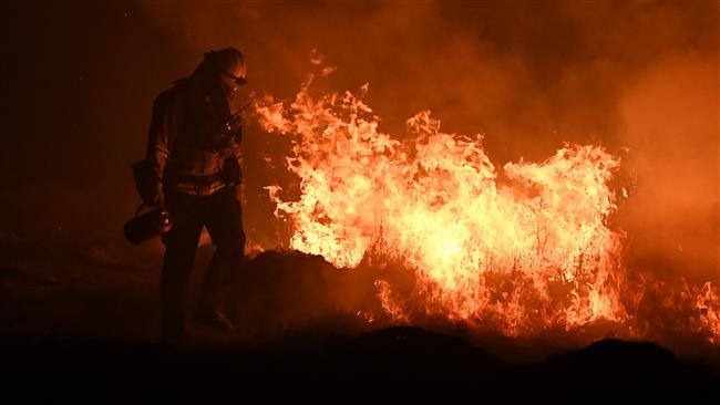 California wildfire becomes largest on record 