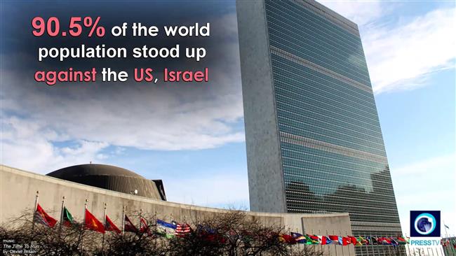 Who voted against pro-Palestine resolution at UNGA? 