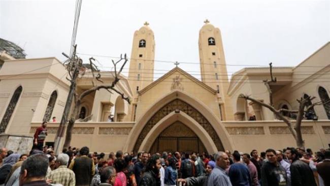 Egypt detains 15 after dozens attack Coptic church 