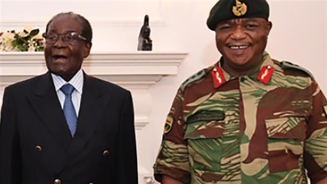Ex-army chief named Zimbabwe's vice president 