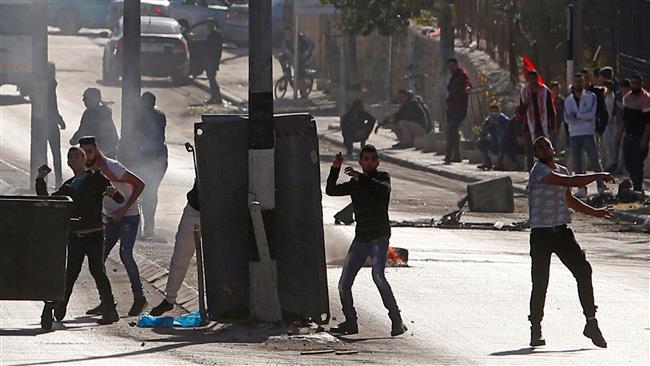 Israeli forces clash with students in West Bank village