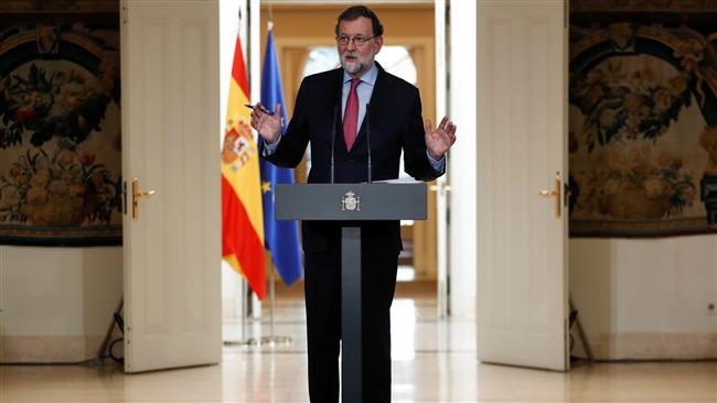 Rajoy urges Catalan parliament formation in Jan. 