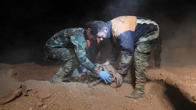 Syrian forces uncover two mass graves in Raqqah