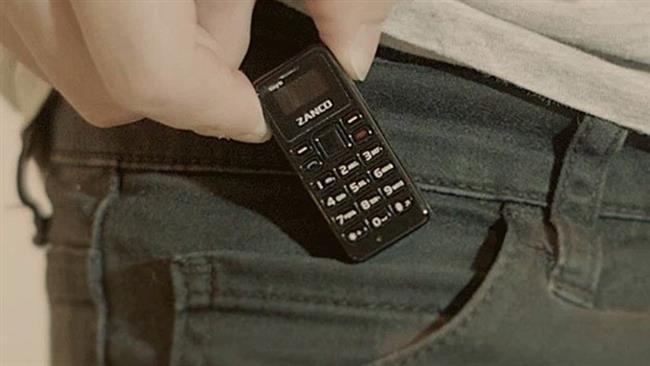 World's smallest cell phone is size of human thumb