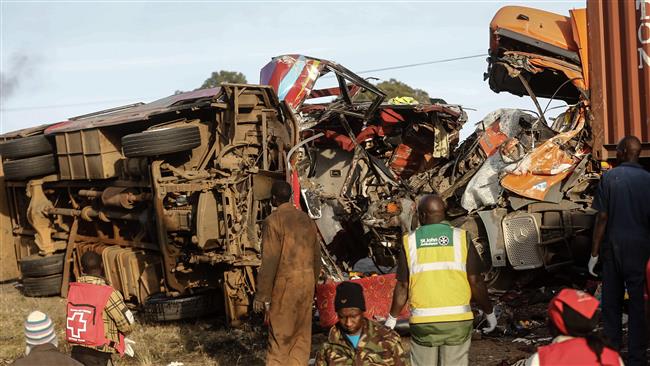 At least 36 dead after road accident in Kenya