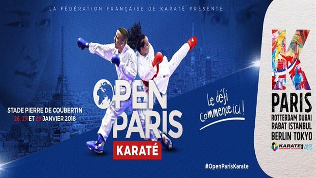 Iranians to umpire Karate 1 - Premier League Paris 2018
