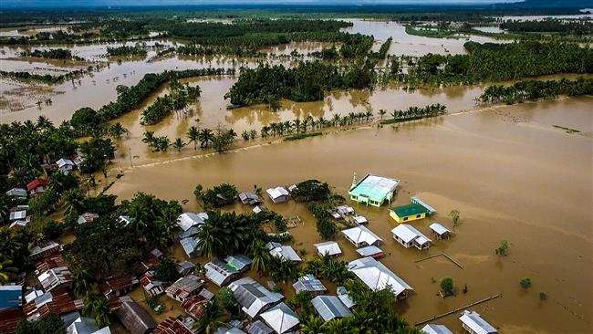 Two killed, 1000s displaced by new storm in Philippines
