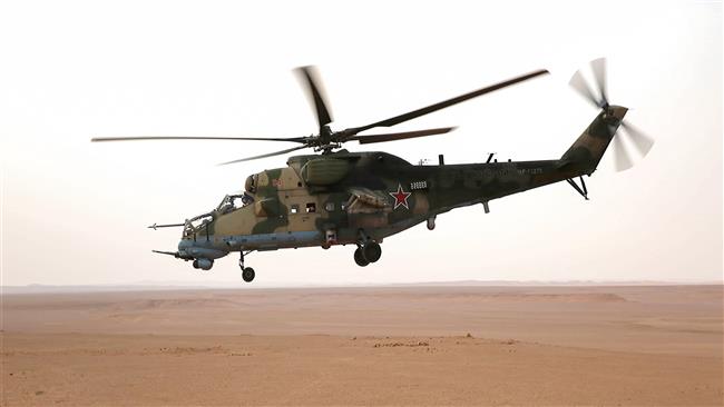 Russia confirms copter crash in Syria, cites technical fault