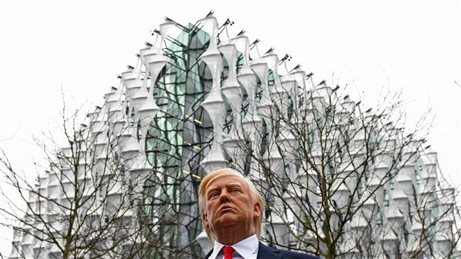 Trump absent for US embassy opening in London 