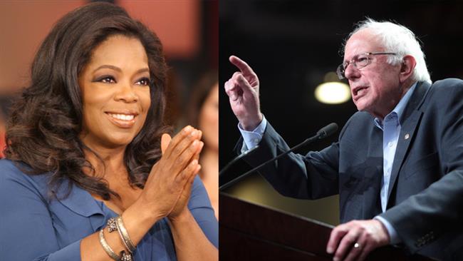 Trump aides concerned about Oprah, not Sanders
