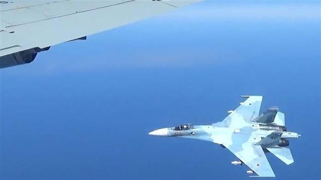 Russian jet intercepts US spy plane over Black Sea