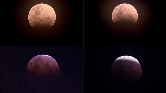 Total lunar eclipse coincides with blue moon, super moon