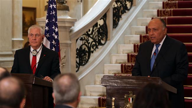 US Tillerson visits Egypt at start of Mideast tour 