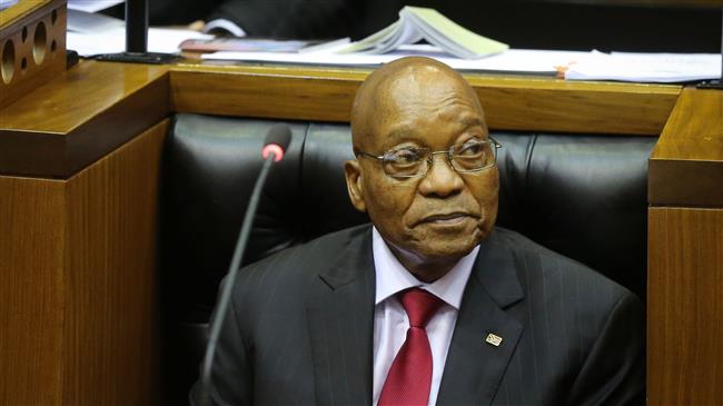 South Africa's ANC to sack President Zuma via parliament