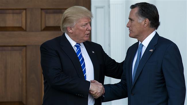 Trump, Romney friends again ahead of Senate vote