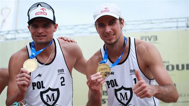 Poland beach v-ball team takes crown at Kish Island Open