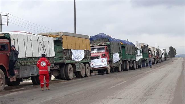 Syria aid convoy reaches Afrin amid Turkish offensive