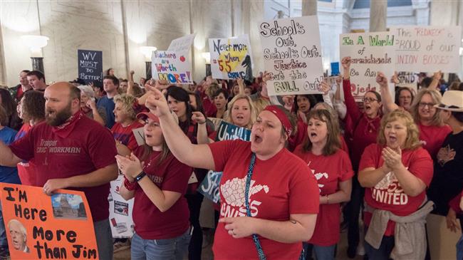 West Virginia teachers strike amid pay dispute