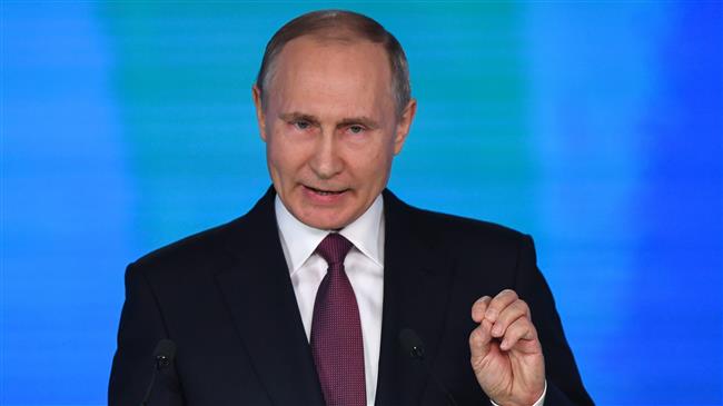 Putin announces Russia's national and international goals for the future