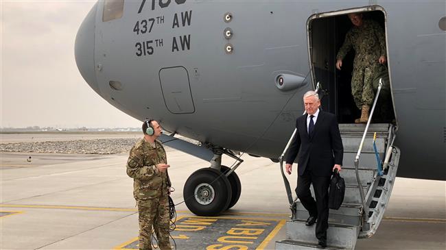 US defense secretary makes unannounced visit to Kabul