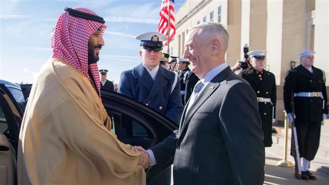 Mattis says US involved in planning Saudi war in Yemen