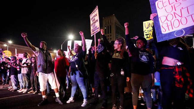 Protests against police brutality continue in US