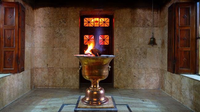 Sacred fire alive for 1,550 years at Iran Zoroastrian temple