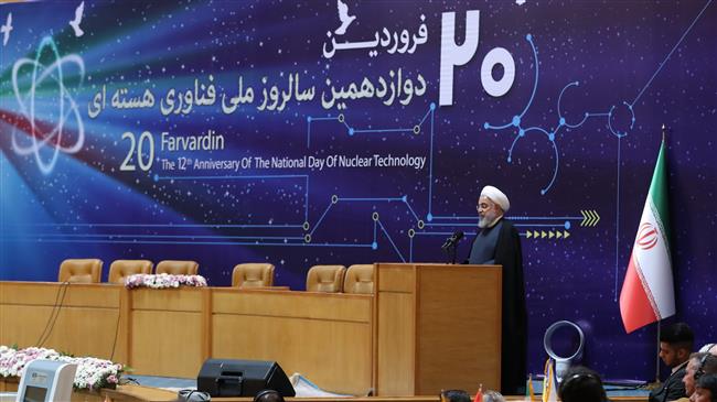 Iran celebrates Nuclear Day with warning to Trump