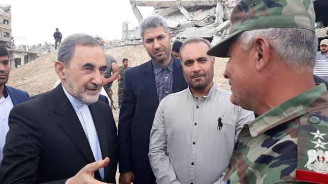 Leader’s aide visits Syria’s Eastern Ghouta