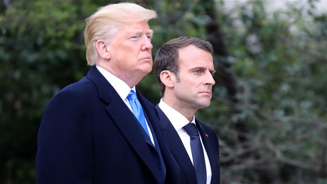 Trump, Macron discuss Iran deal in WH meeting
