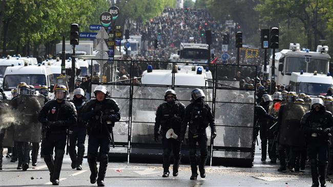 Iran slams French police attack on IRIB crew