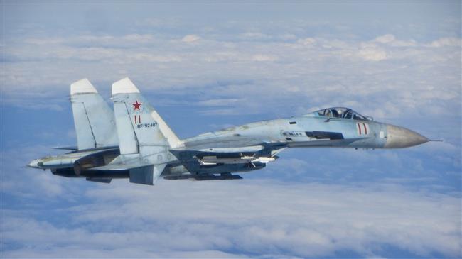 Russian Su-27 intercepts US spy plane over Baltic