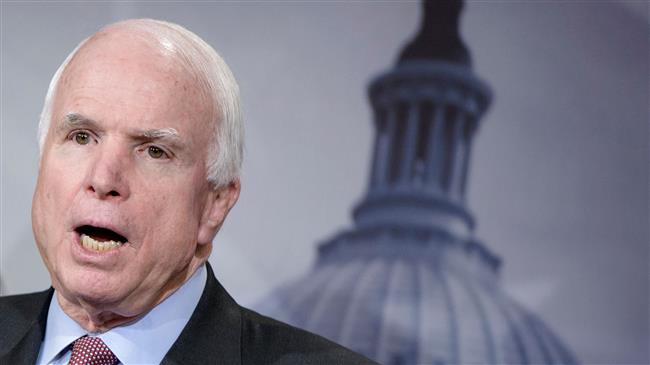 McCain urges Senate to reject Trump CIA pick 