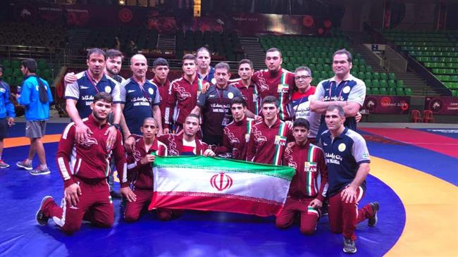 Iranian freestylers top-ranked in Asian cadet bouts