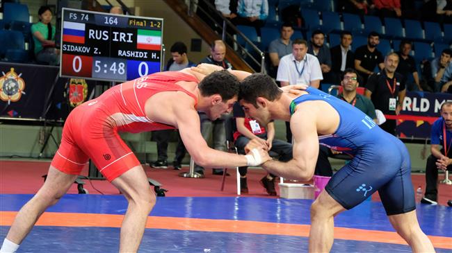Iran wrestlers vice champion in World Military C'ship