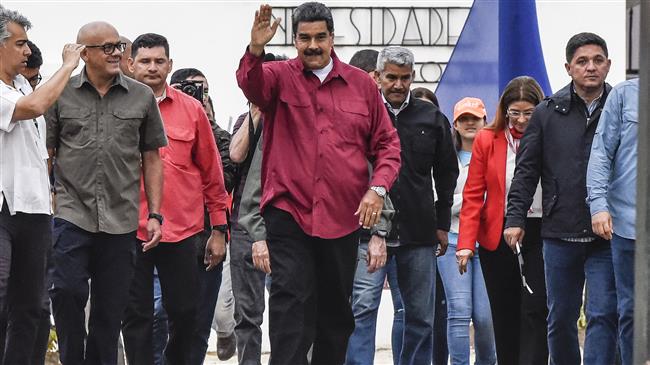 Venezuela's Maduro hails 'historic day' as polls open