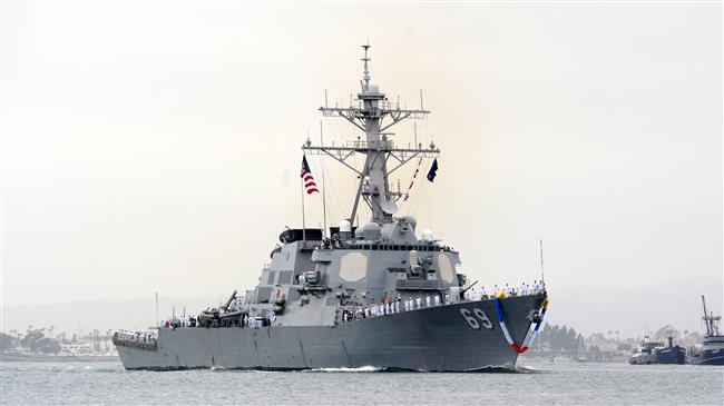 US warship in Japan ahead of Trump-Kim meeting