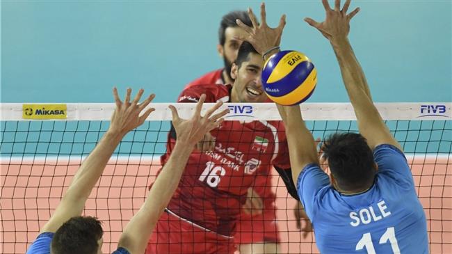 Iran edges Argentina in FIVB Volleyball Nations League