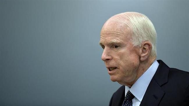 ‘Aide who mocked McCain has left White House’